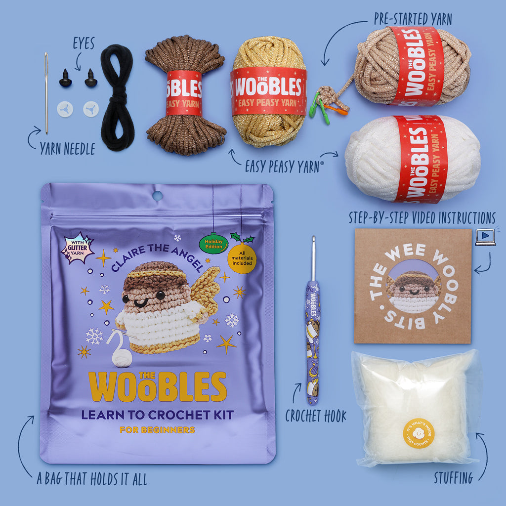 Kibakids - Claire the Angel Crochet Kit