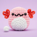 Kibakids - Strawberry the Axolotl Crochet Kit