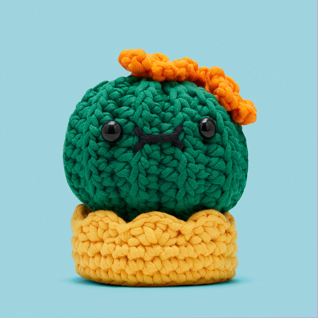 Kibakids - Olivia the Barrel Cactus Crochet Kit
