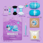 Kibakids - Nova the Blue Jay Crochet Kit