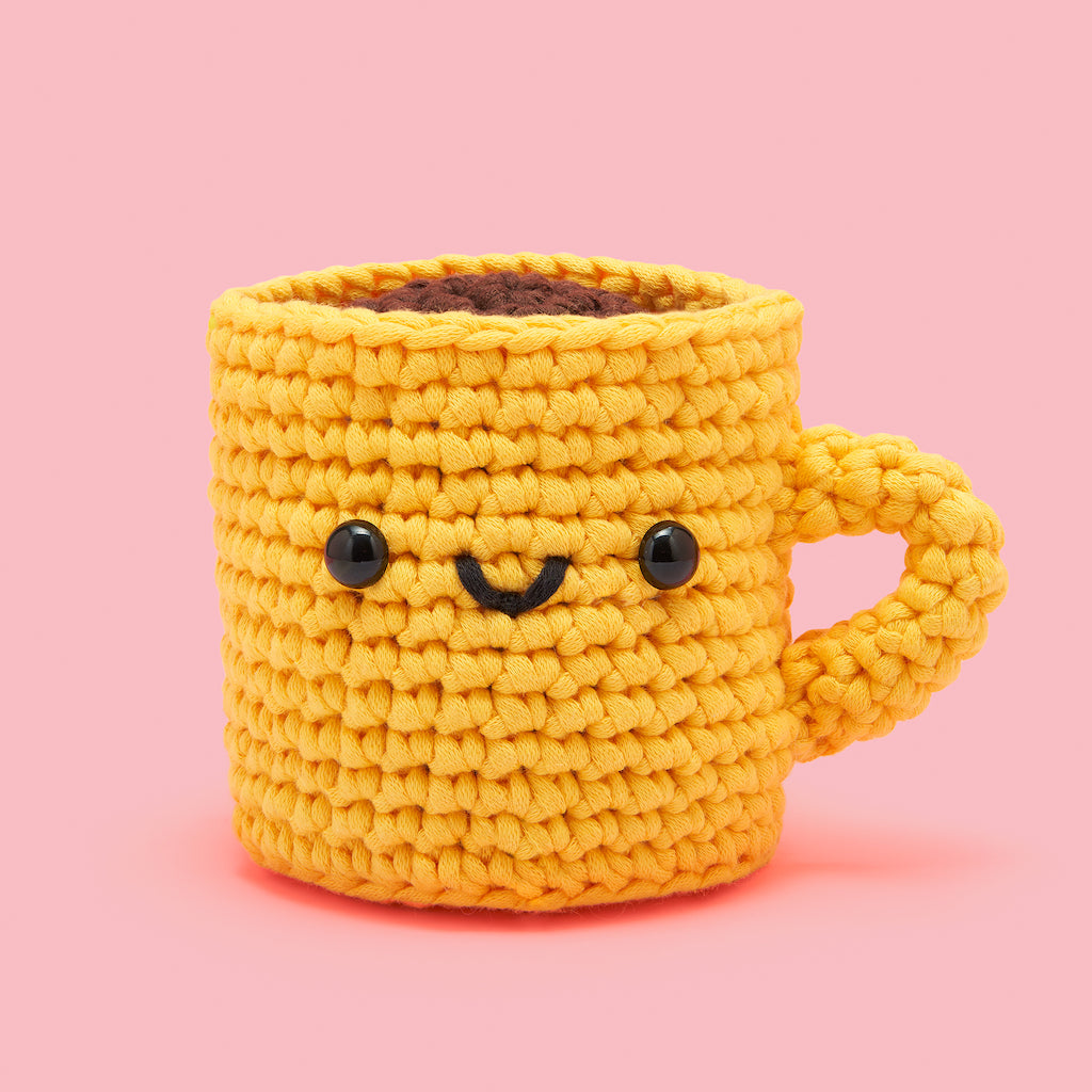 Kibakids - Joe the Coffee Mug Crochet Kit