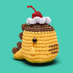 Kibakids - Fred The Dino: Sweetie Edition Crochet Kit