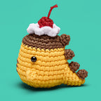 Kibakids - Fred The Dino: Sweetie Edition Crochet Kit