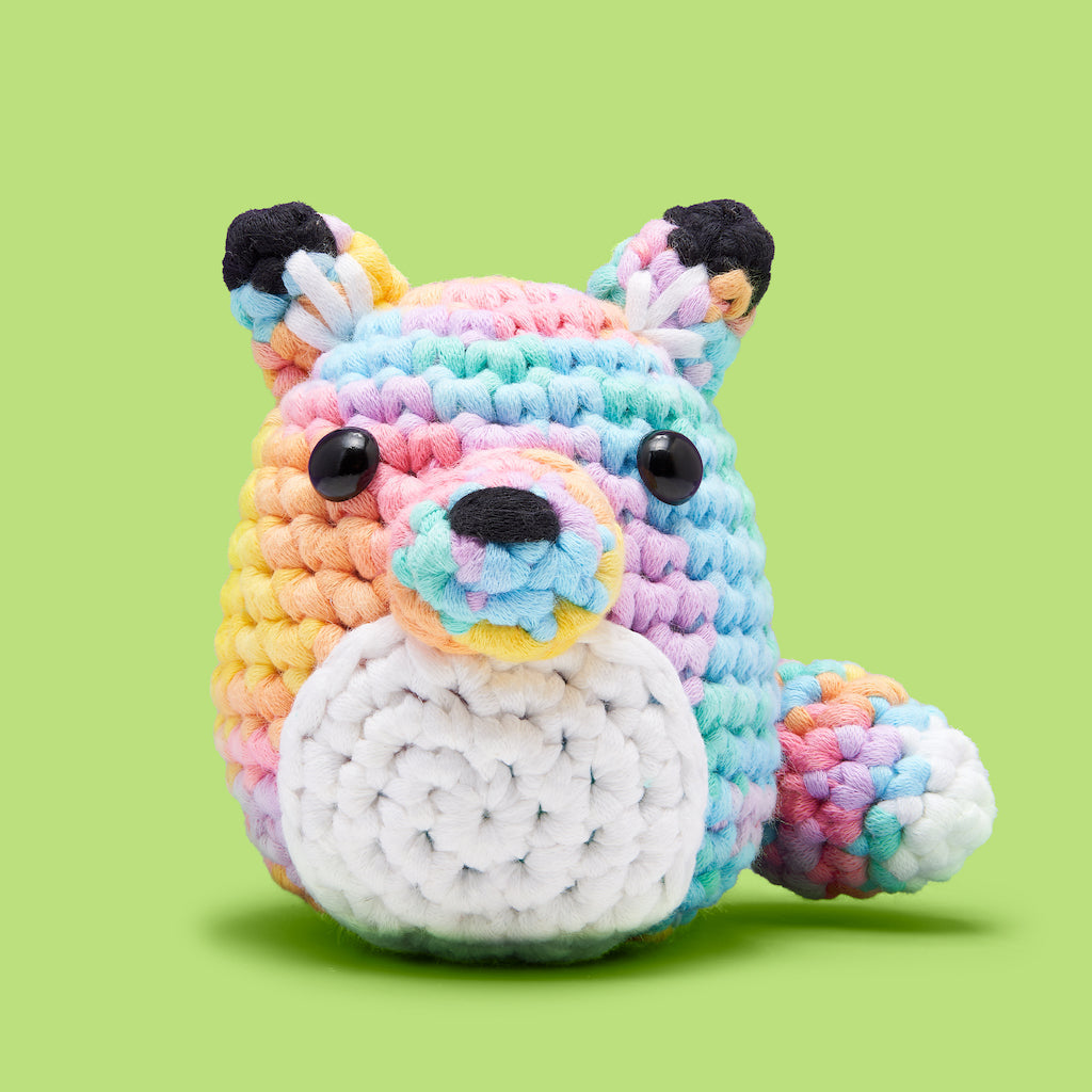 Kibakids - Felix the Fox Pastel Crochet Kit