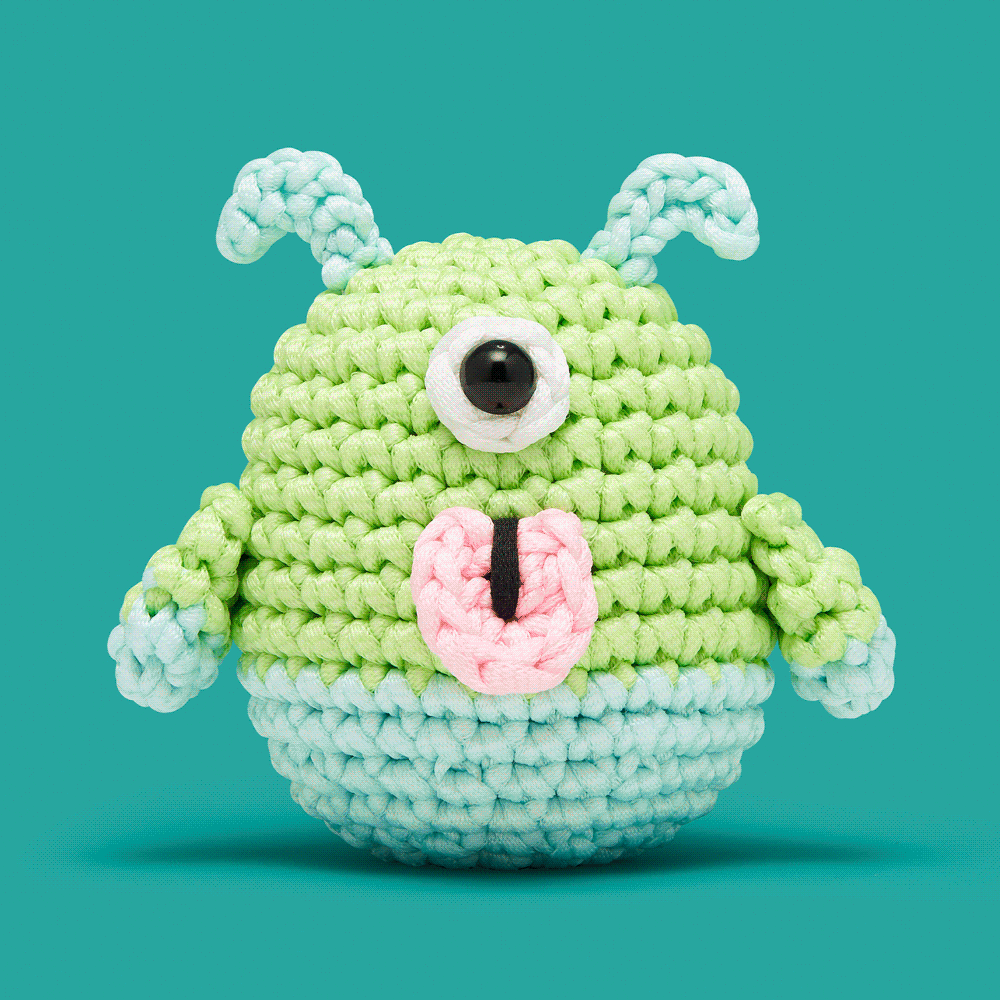 Kibakids - Zorp the Martian Crochet Kit