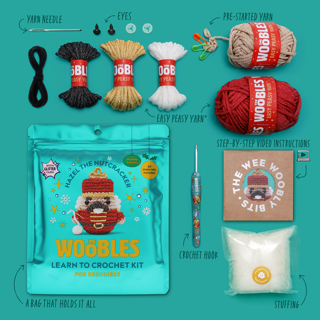 Kibakids - Hazel the Nutcracker Crochet Kit