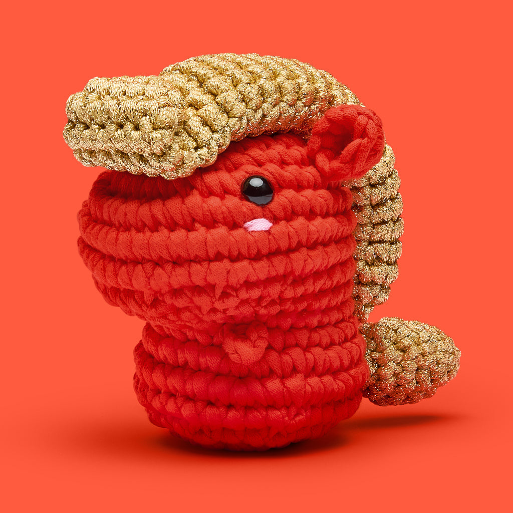 Kibakids - Jia the Fire Horse Crochet Kit
