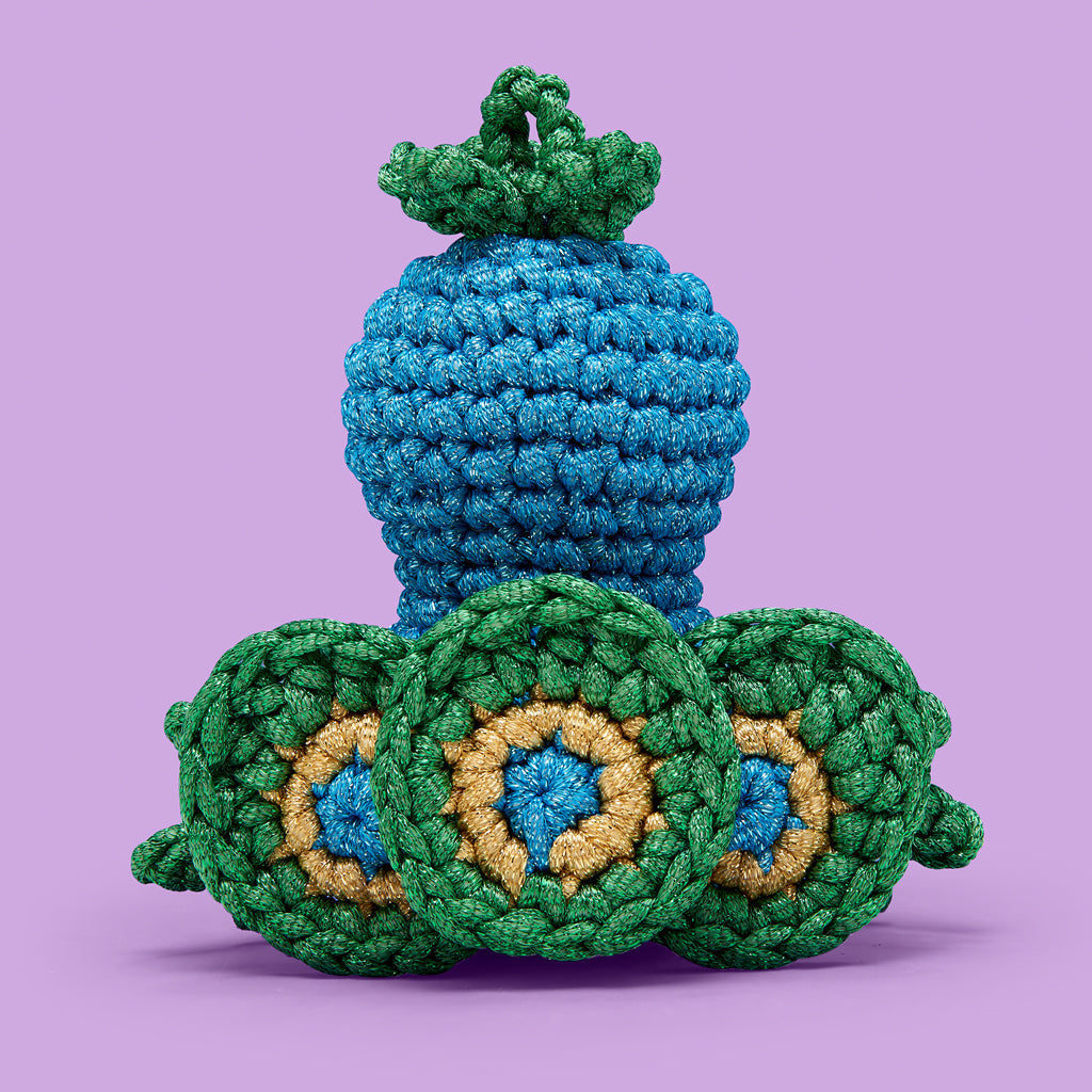 Kibakids - Reginald the Peacock Crochet Kit
