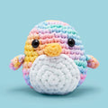 Kibakids - Pierre the Penguin Pastel Crochet Kit