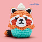 Kibakids - Paige the Red Panda: Cupcake Edition Crochet Kit
