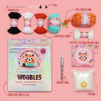 Kibakids - Paige the Red Panda: Cupcake Edition Crochet Kit