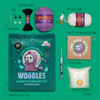 Kibakids - Mort the Grim Reaper Crochet Kit