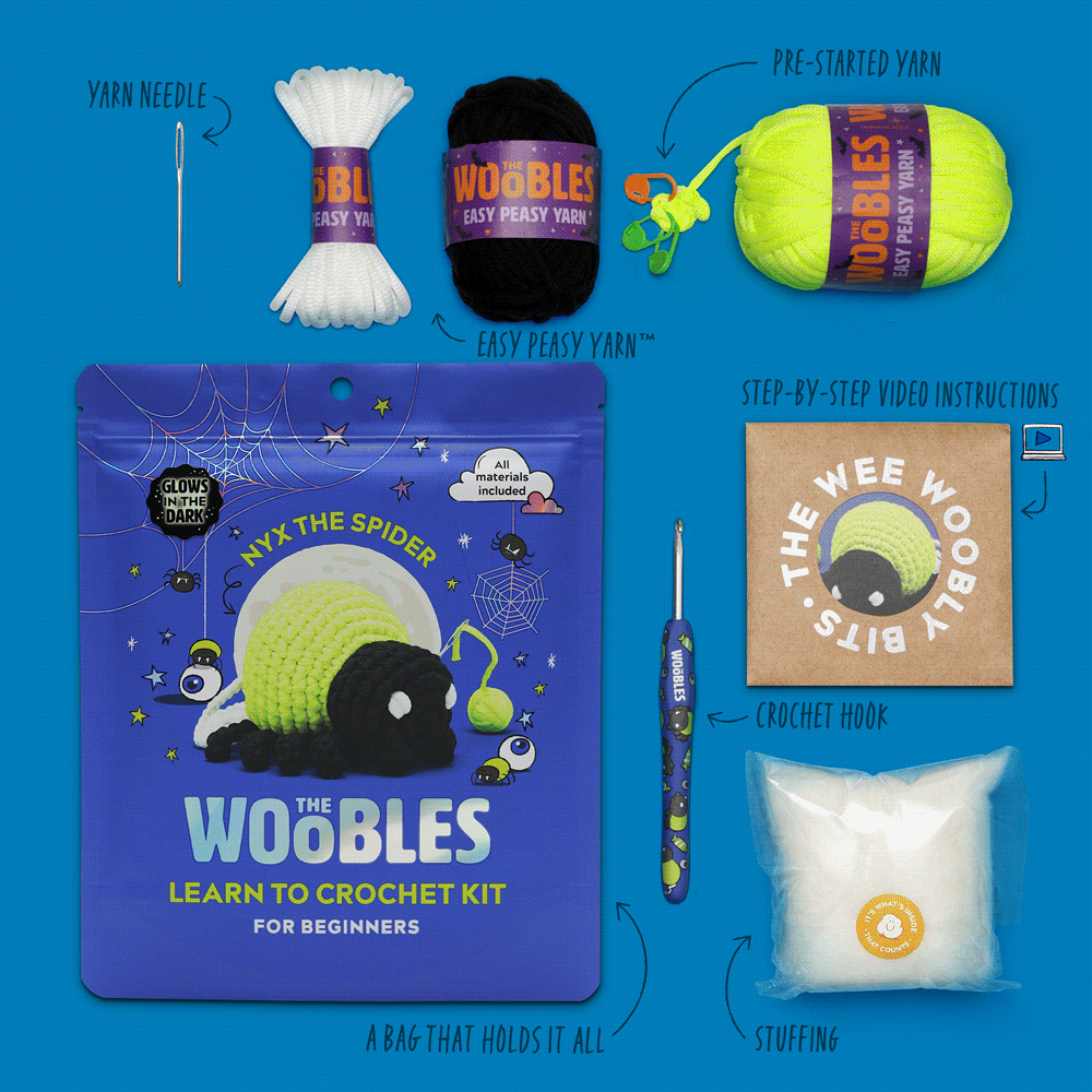 Kibakids - Nyx the Spider Crochet Kit