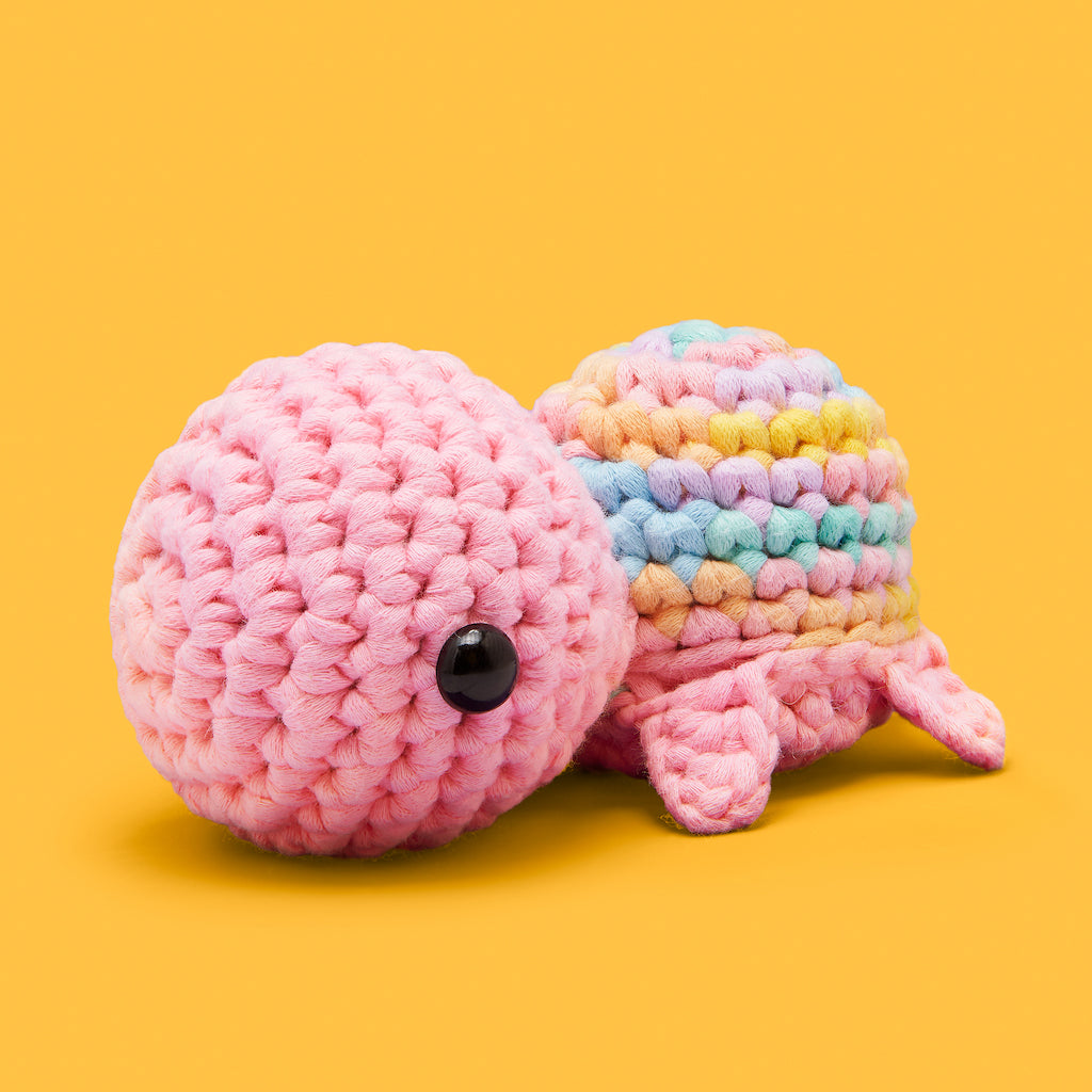 Kibakids - Emilio the Turtle Pastel Crochet Kit