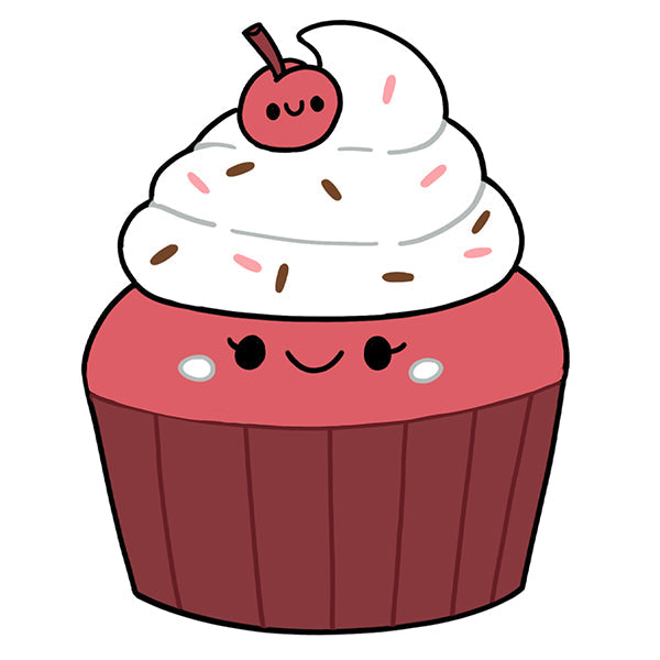 Kibakids - Comfort Food Red Velvet Cupcake