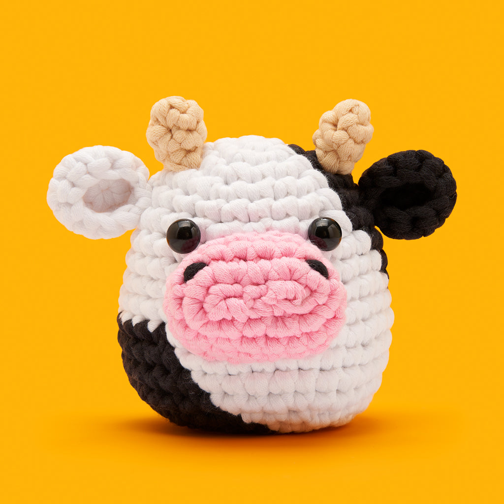 Kibakids - Lavender the Cow Crochet Kit