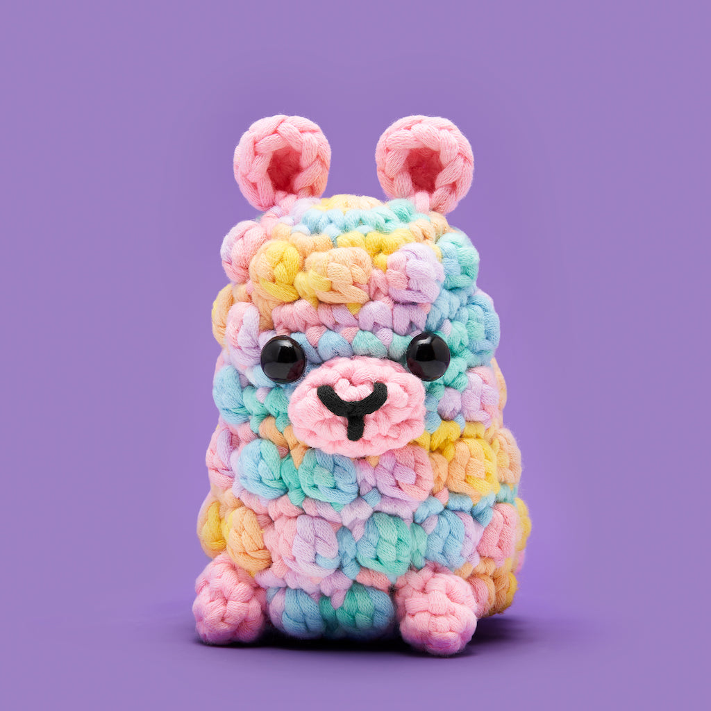 Kibakids - Gertrude the Llama Pastel Crochet Kit