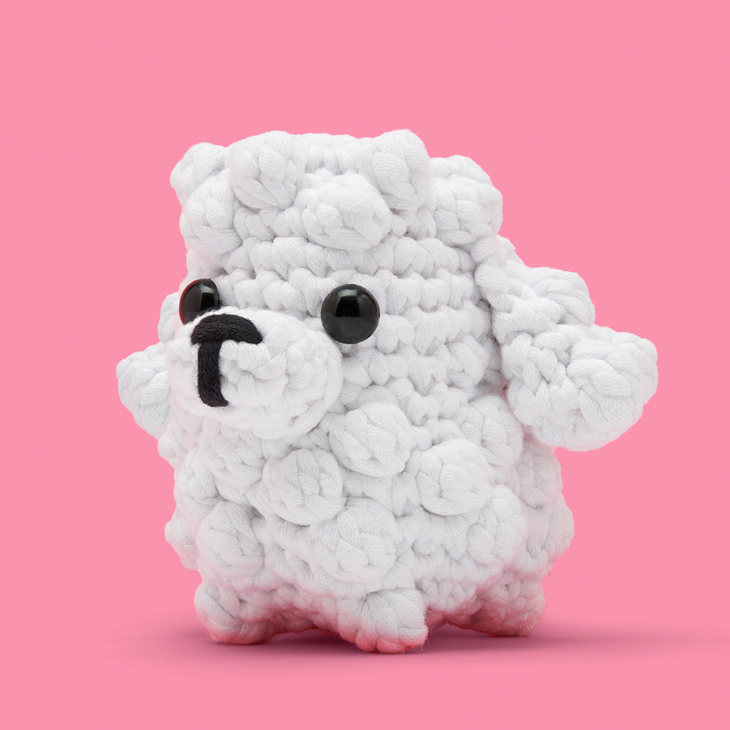 Kibakids - Sophie the Poodle Crochet Kit