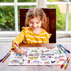 Kibakids - London placemat to go - party pack of 10