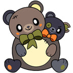 Kibakids - Mini Kibakids Two-Headed Bear