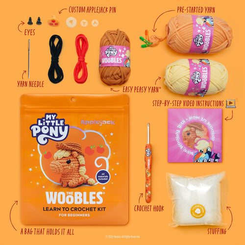 Kibakids - Applejack Crochet Kit