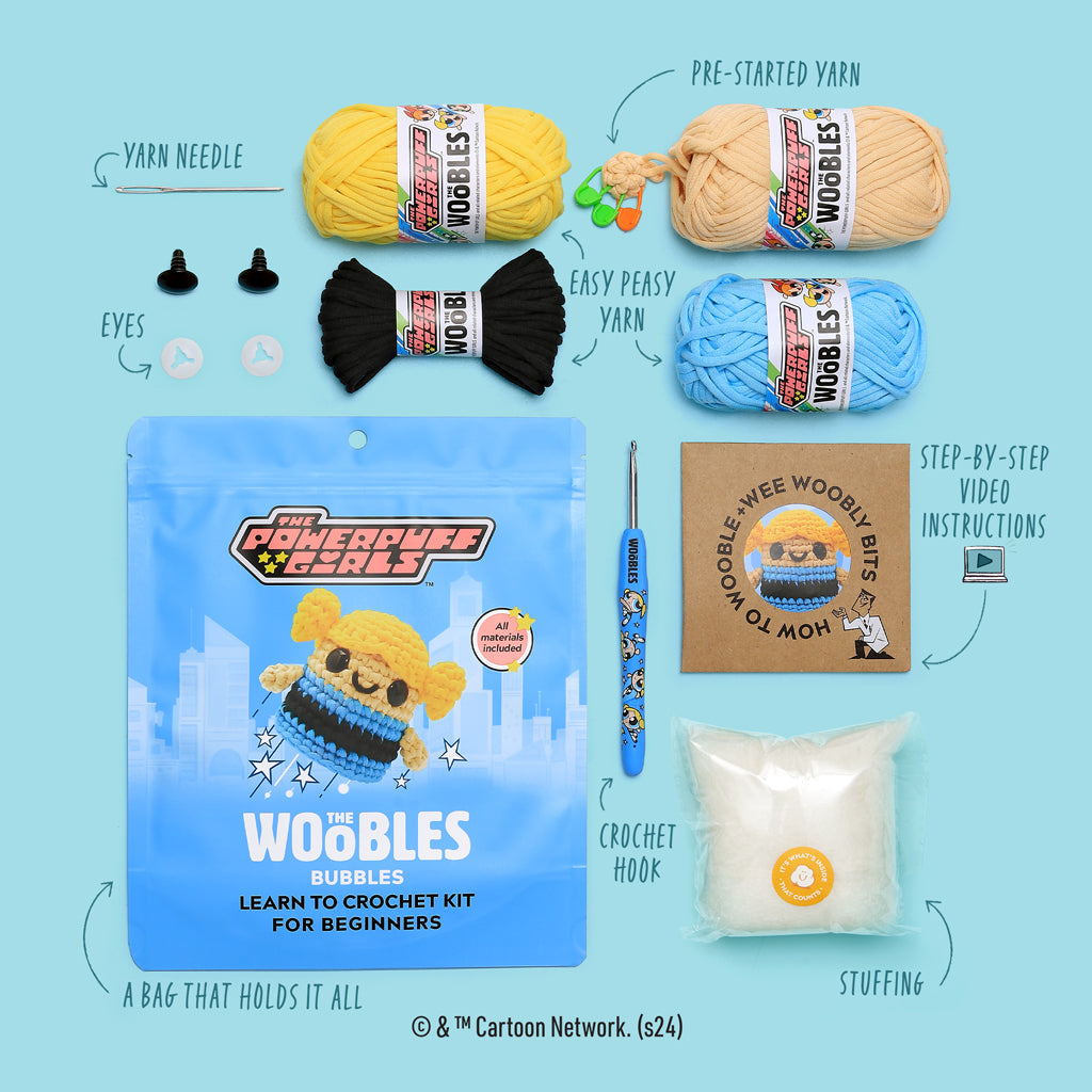 Kibakids - Bubbles™ Crochet Kit