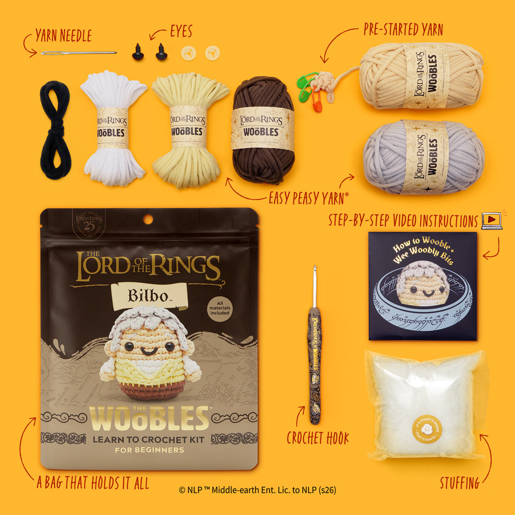 Kibakids - Bilbo™ Crochet Kit
