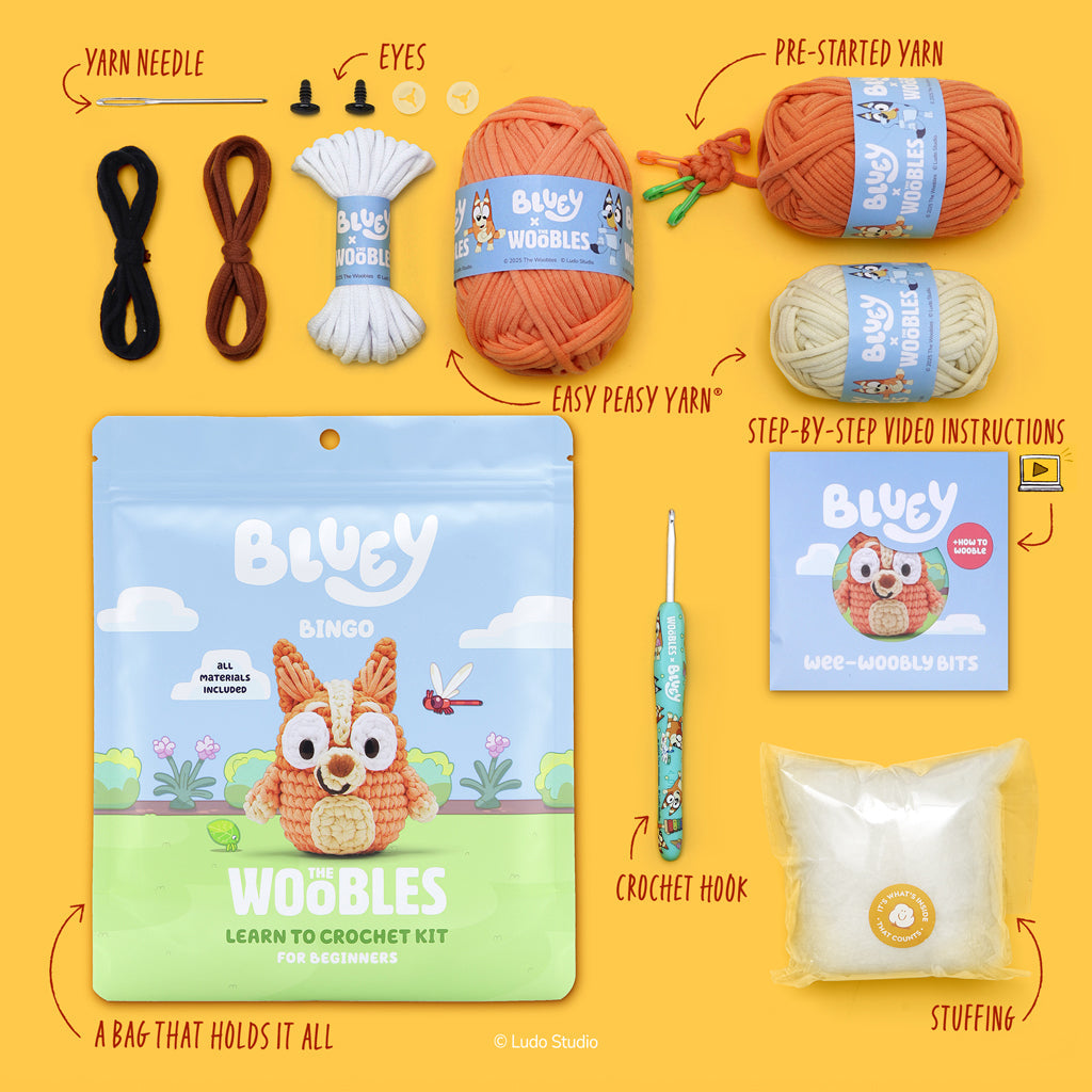 Kibakids - Bingo Crochet Kit