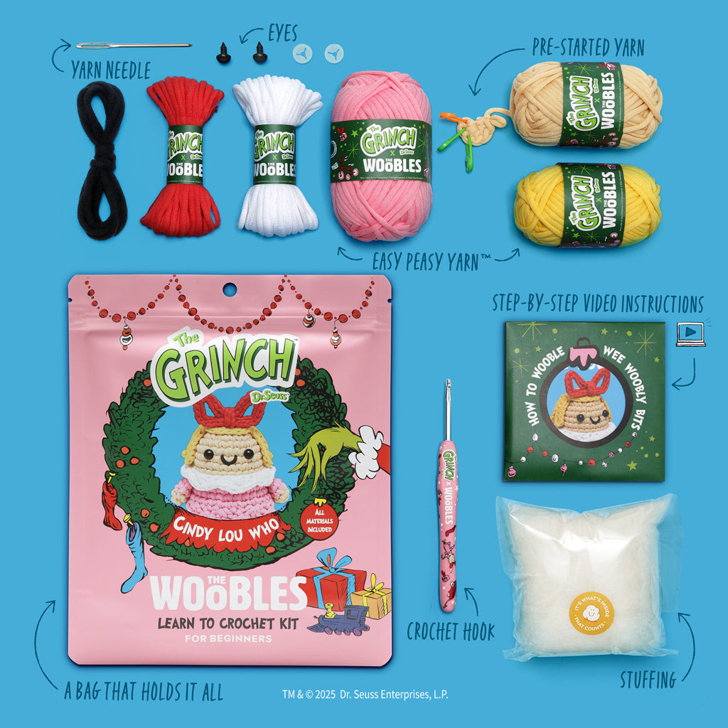 Kibakids - Cindy Lou Who Crochet Kit