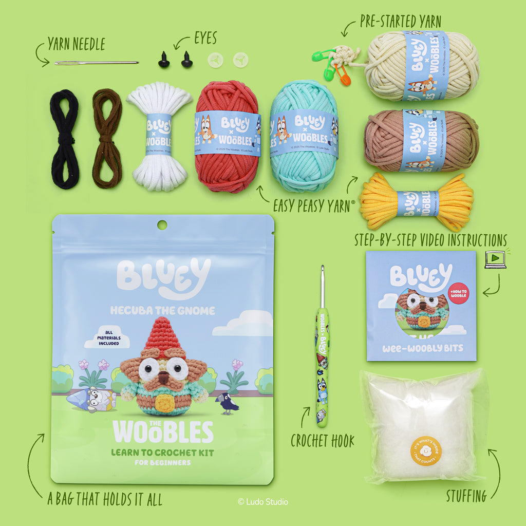 Kibakids - Hecuba the Gnome Crochet Kit