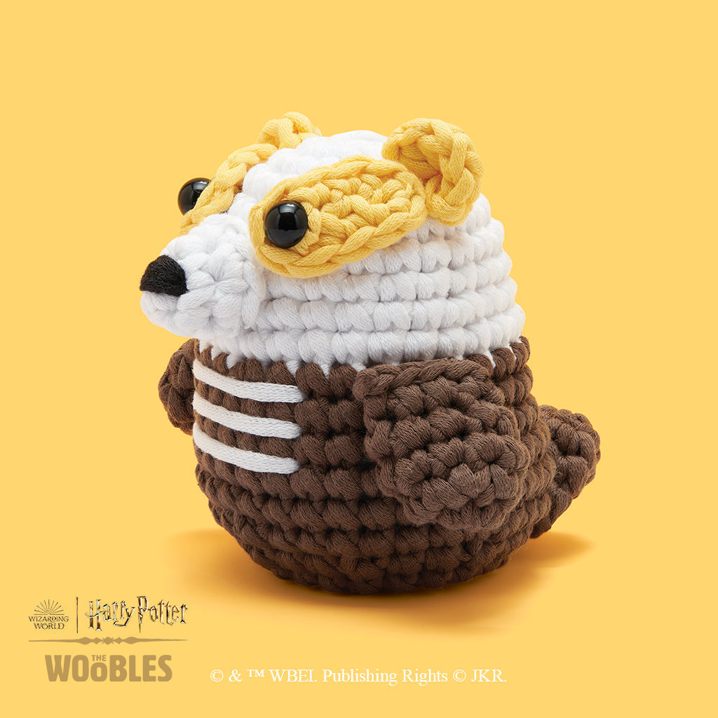 Kibakids - Hufflepuff™ Badger and Scarf Bundle
