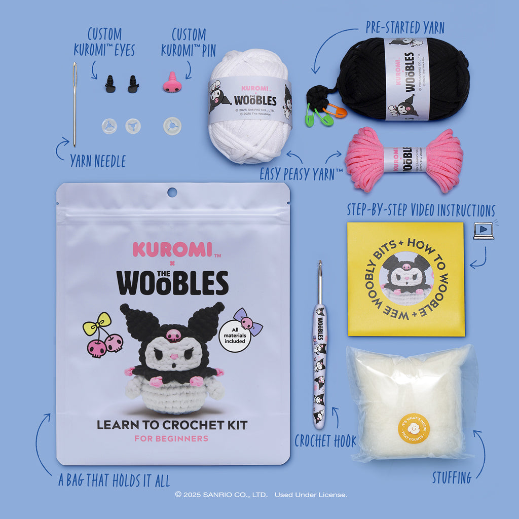 Kibakids - Kuromi™ Crochet Kit