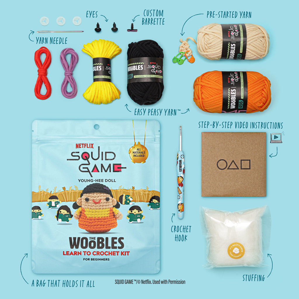 Kibakids - Young-Hee Doll Crochet Kit
