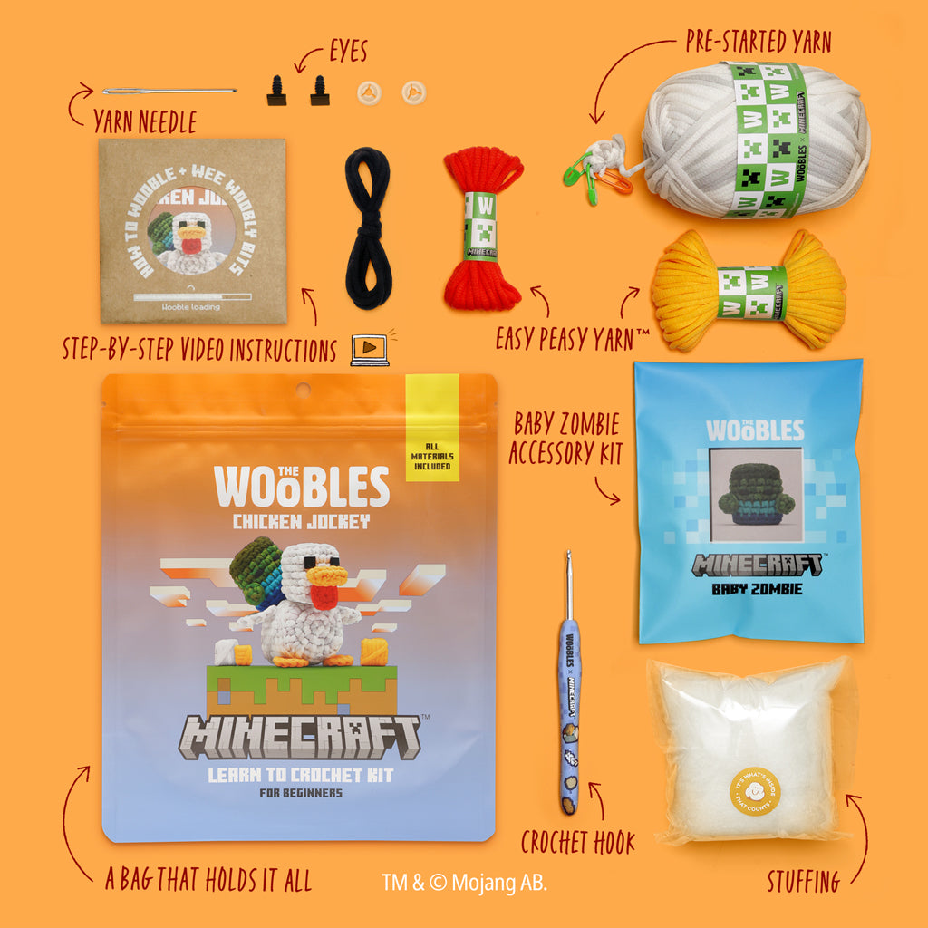 Kibakids - Minecraft Chicken Jockey Bundle
