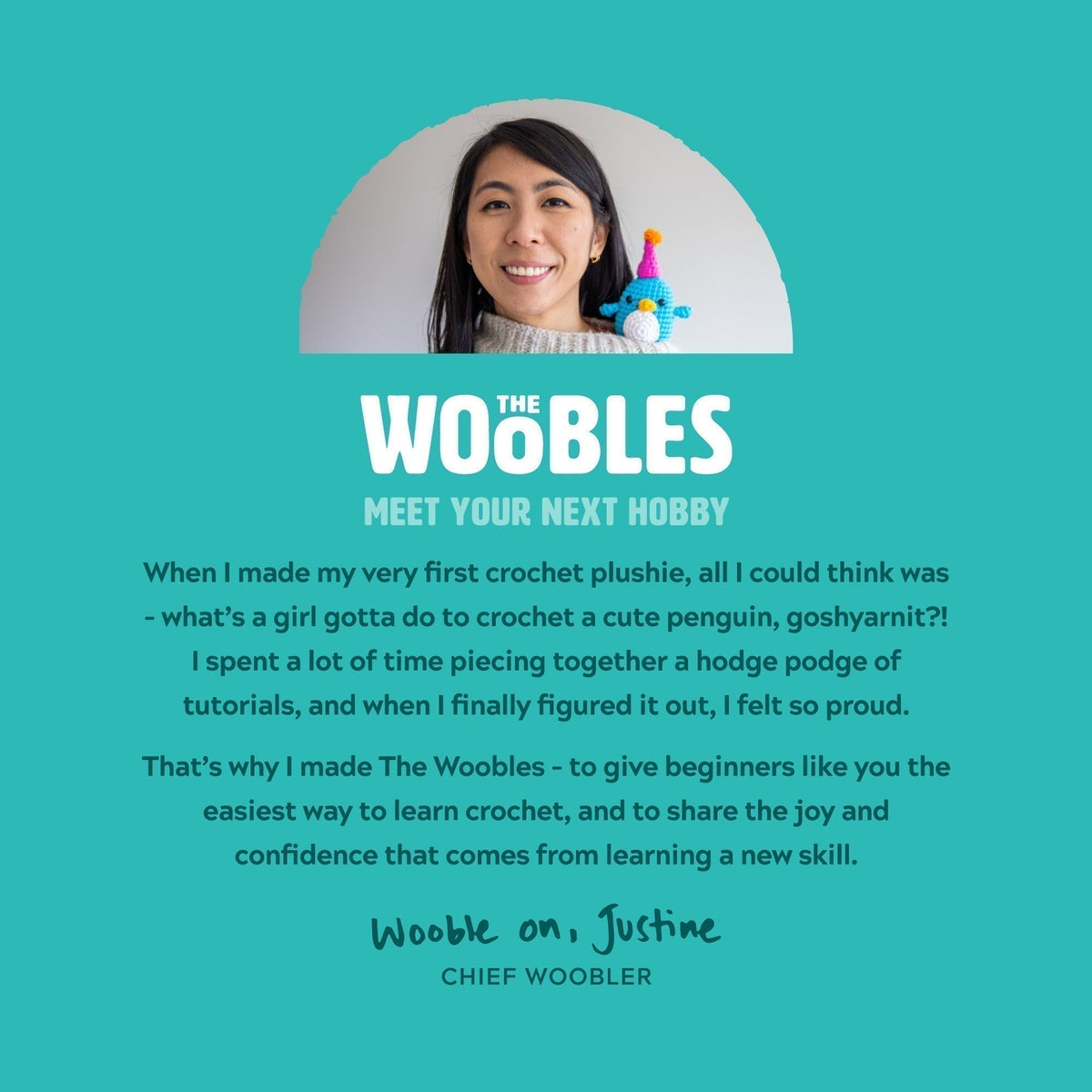 Kibakids - Soli the Red Panda Extra Squeezy Crochet Kit