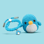 Kibakids - Pierre the Penguin Crochet Kit with Free Charm Bracelet Kit