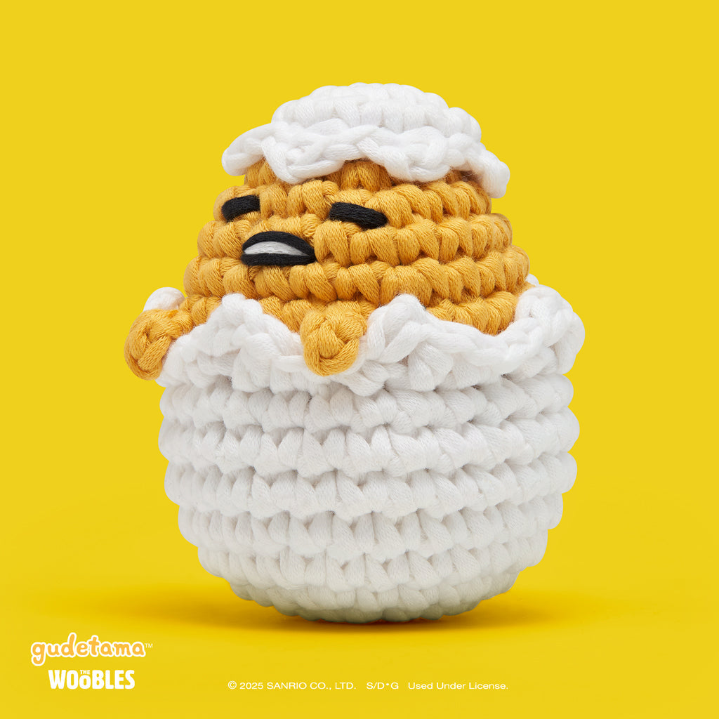 Kibakids - Tiny Gudetama™ Eggshell Hat Accessory Kit