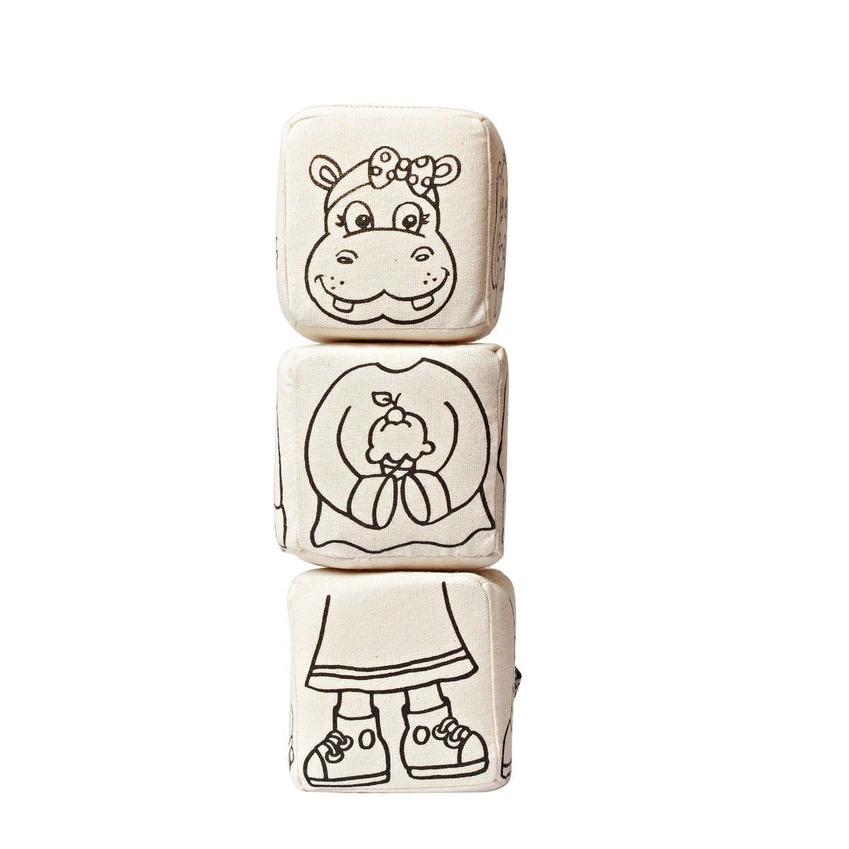 Kibakids - Magnetic Blocks: Animal Coloring Set
