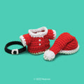 Kibakids - Tiny Snoopy Santa Outfit Accessory Kit