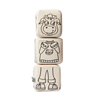 Kibakids - Magnetic Blocks: Animal Coloring Set