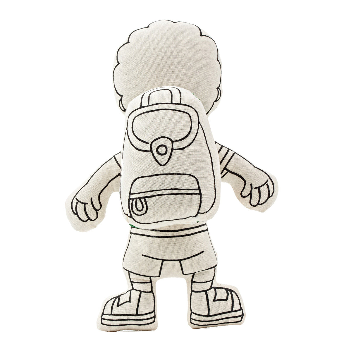 Kibakids - Boy with Striped T-Shirt Coloring Set