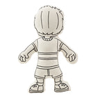 Kibakids - Boy with Pocket Shorts Coloring Set