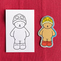 Kibakids - Kibakids Glitter Sticker + Info Card