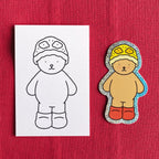 Kibakids - Kibakids Glitter Sticker + Info Card