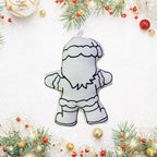 Kibakids - Santa Klaus Christmas Ornament Coloring Set