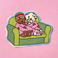 Kibakids - Comfy Couch Sticker
