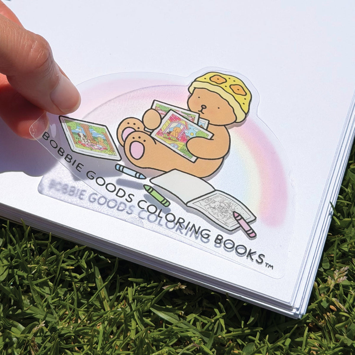 Kibakids - Rainbow Clear Sticker