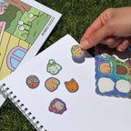 Kibakids - Super Sparkly Sticker Sheet