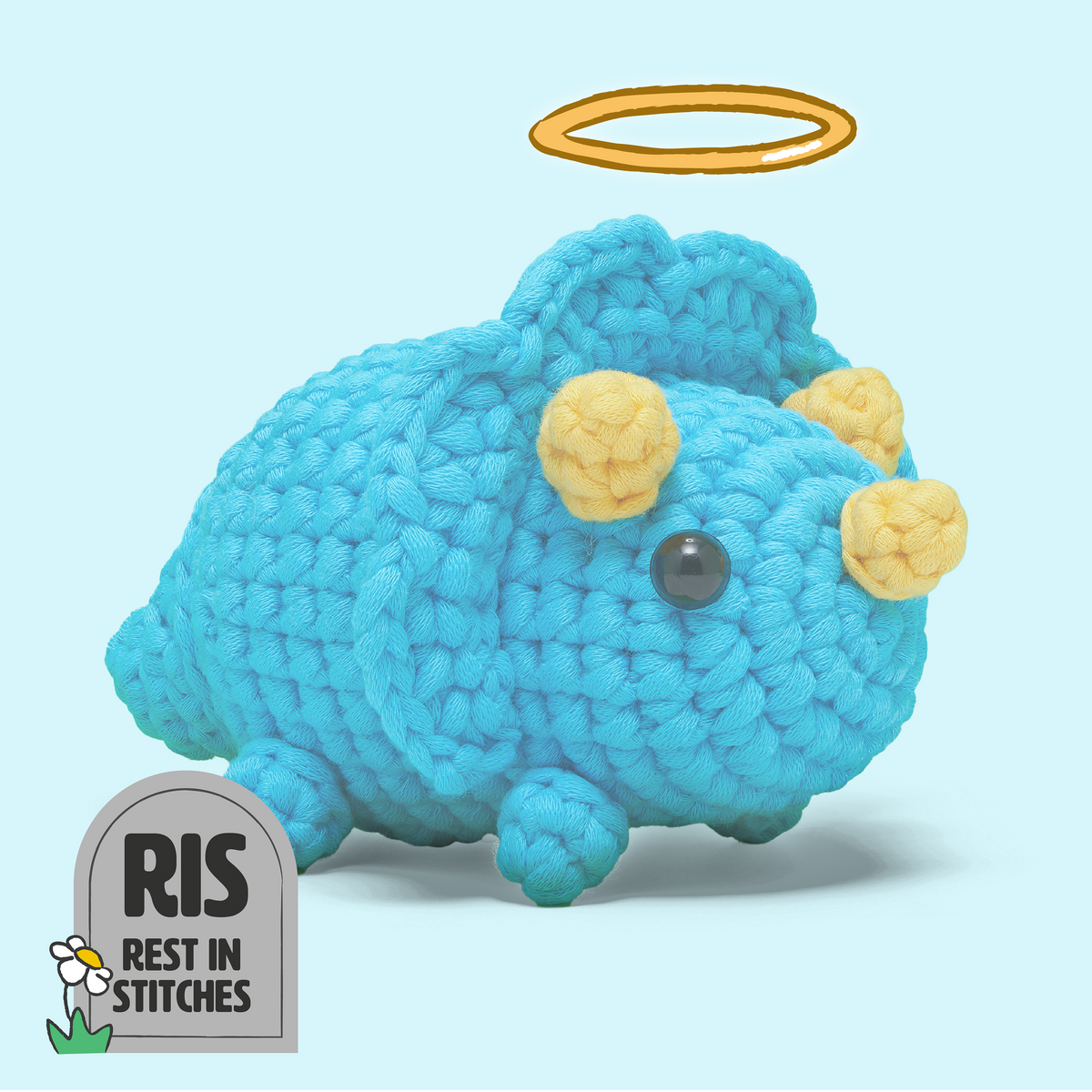 Kibakids - Oscar the Triceratops Crochet Kit