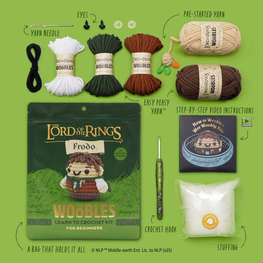 Kibakids - Frodo™ Crochet Kit
